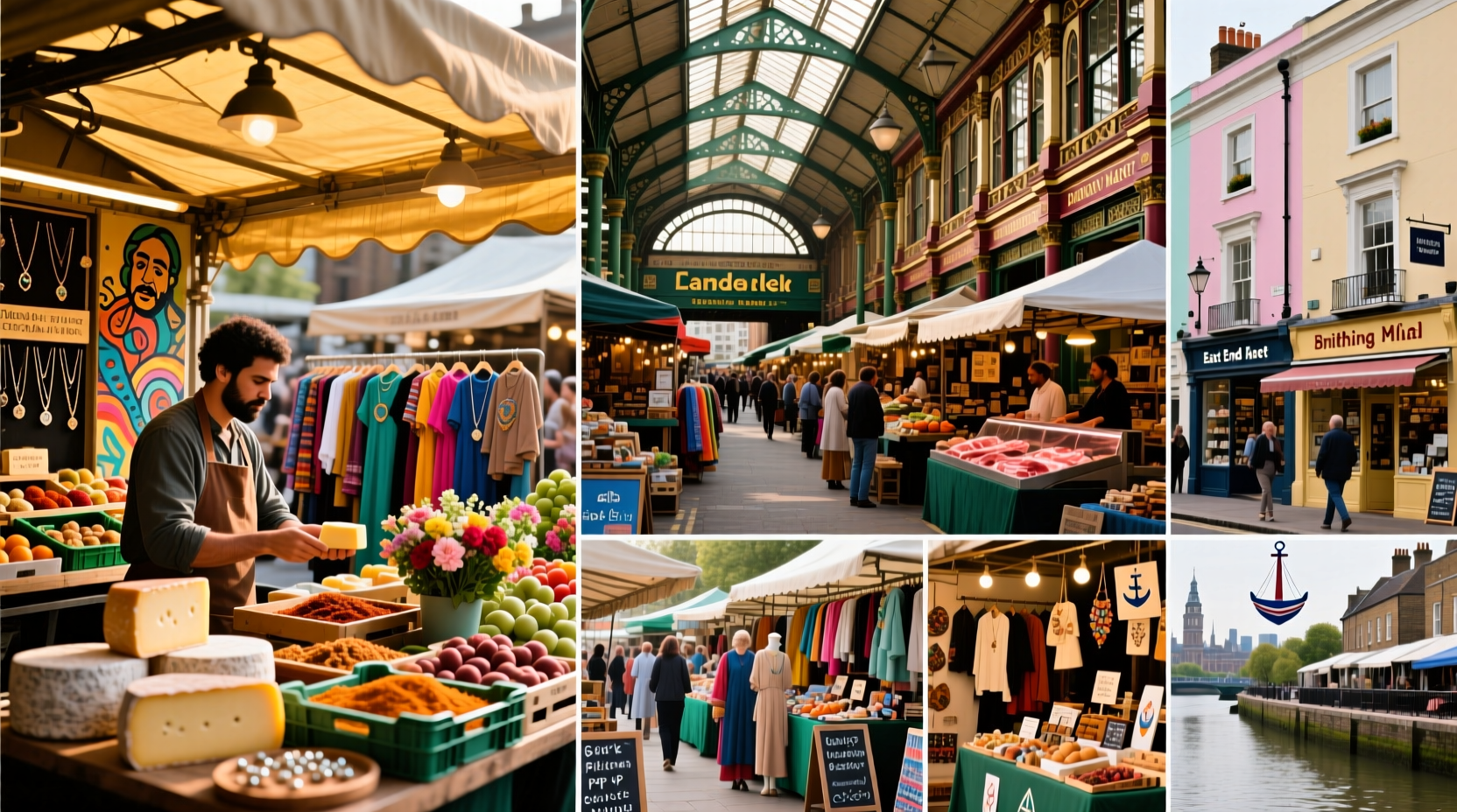 explore 10 standout markets in london for shopping and browsing gems