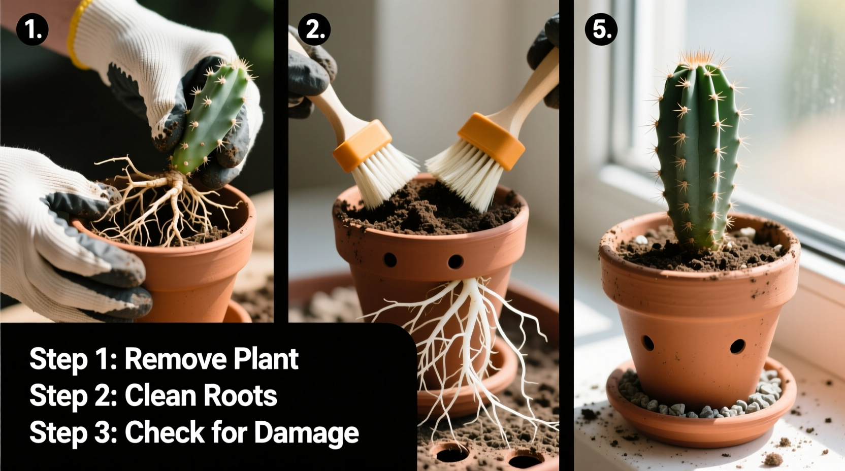 How to Repot Cactus Plants: Step-by-Step Guide