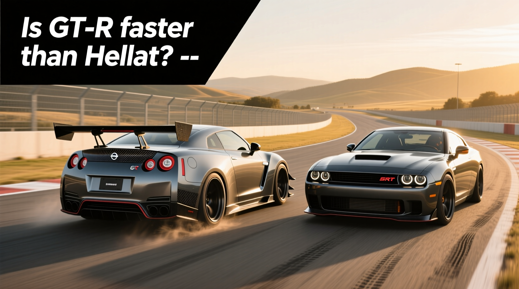 How to Choose GTR Wing, Is GT-R Faster Than Hellcat?