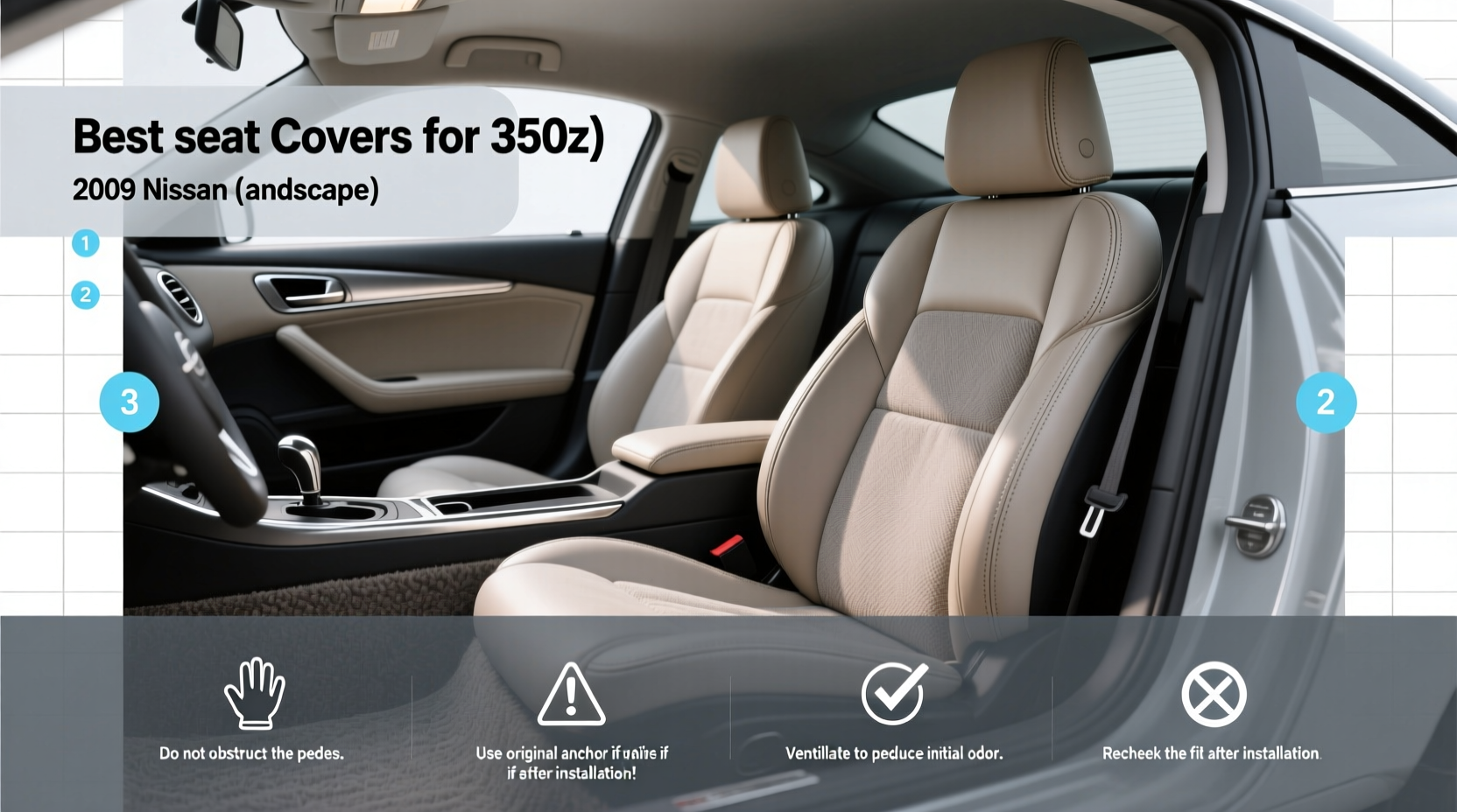 Best Seat Covers for 350z Buying Guide: How to Choose