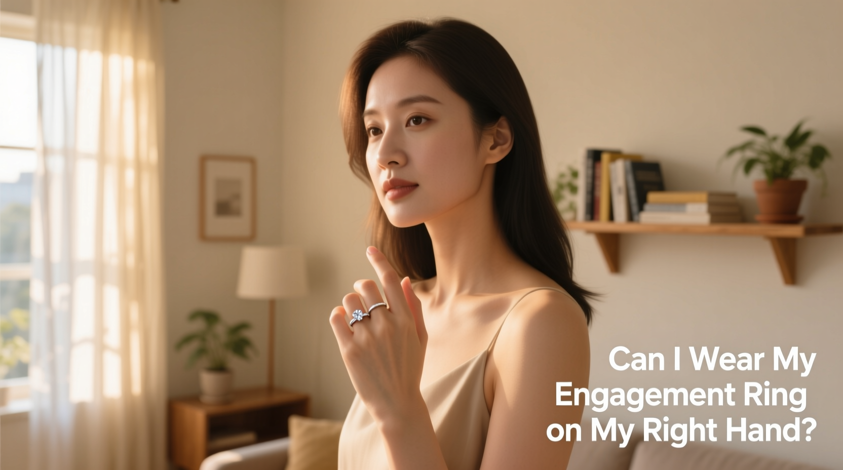 Left hand, right hand, or somewhere entirely unexpected—where your engagement ring lives is yours to decide