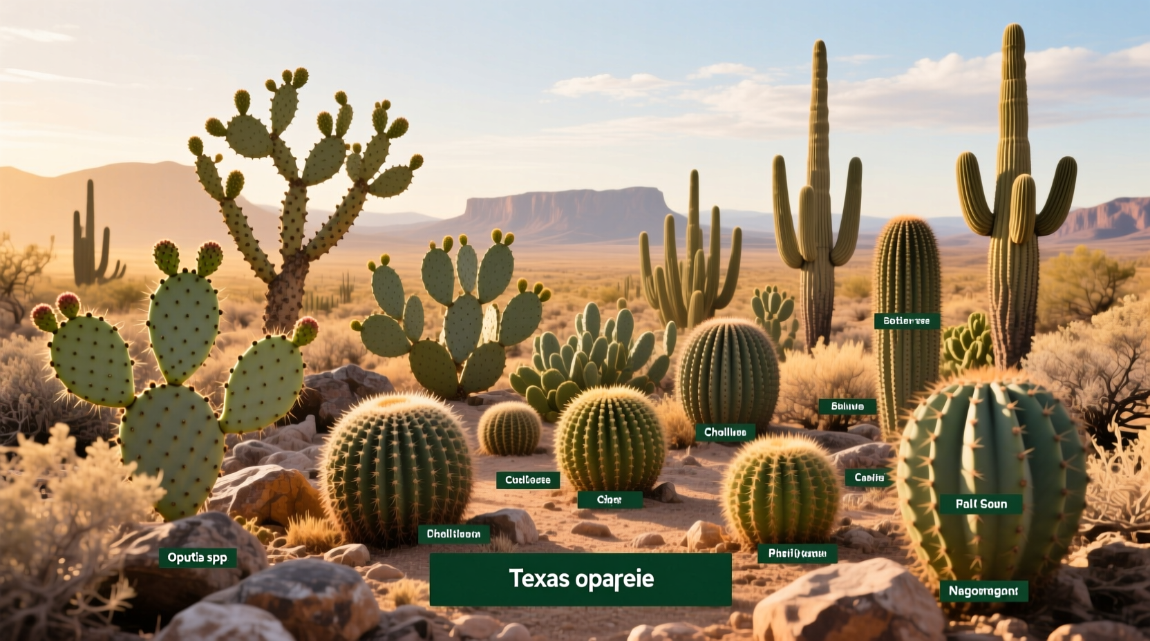 does texas have cactus