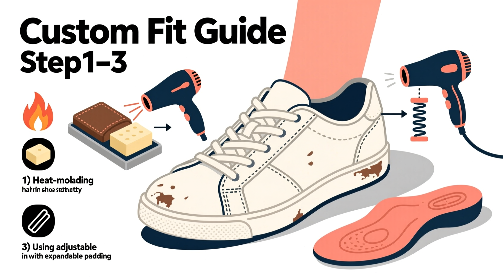 creative techniques to customize and enlarge your shoes for a perfect fit