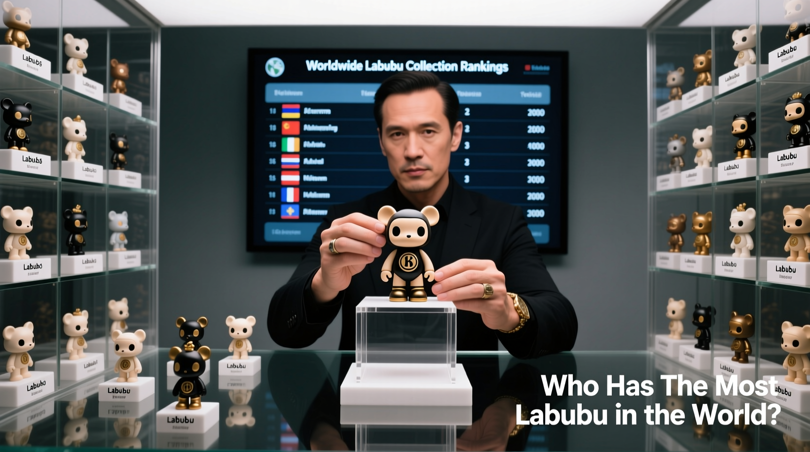 who has the most labubu in the world