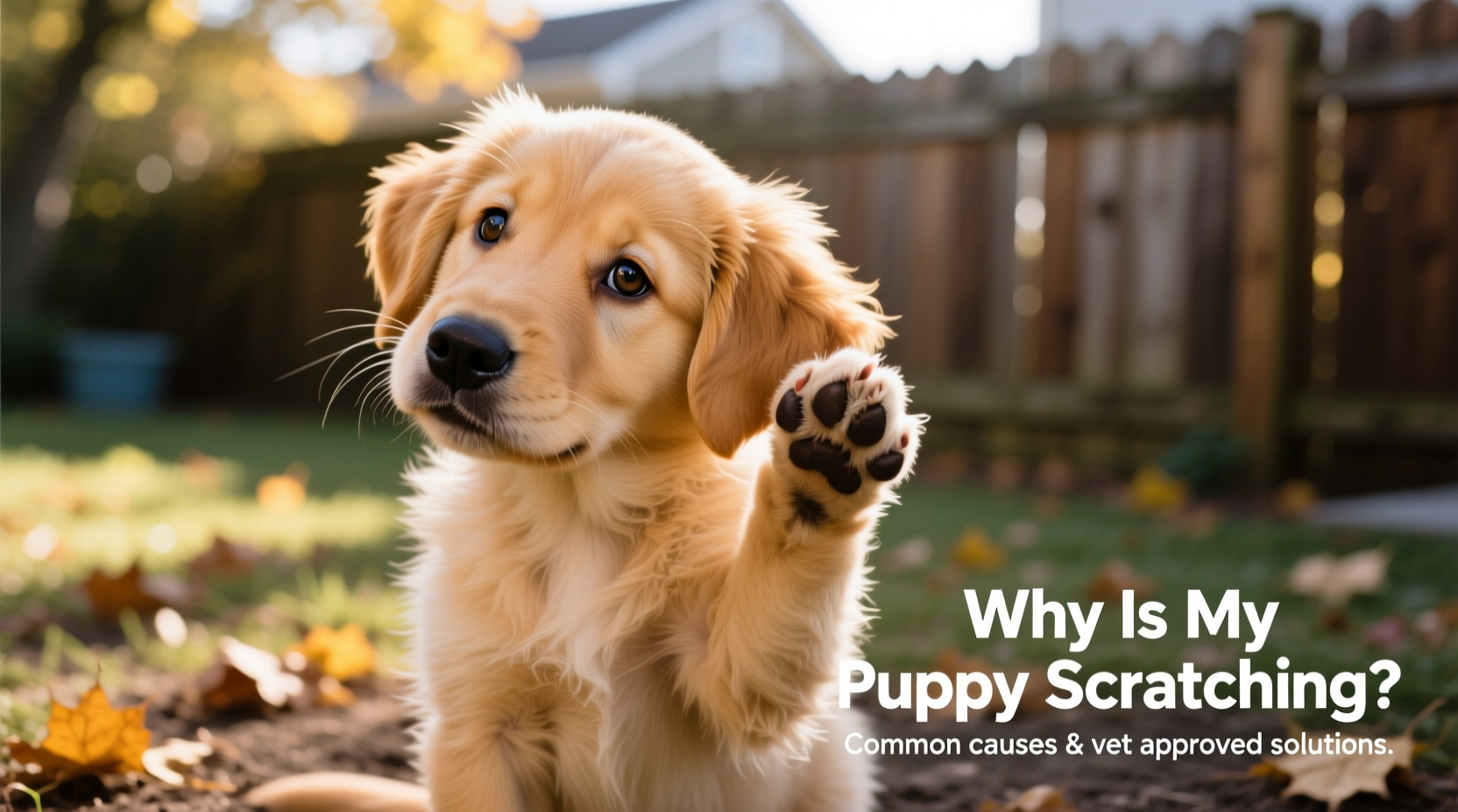 puppy scratching why its happening and what to do