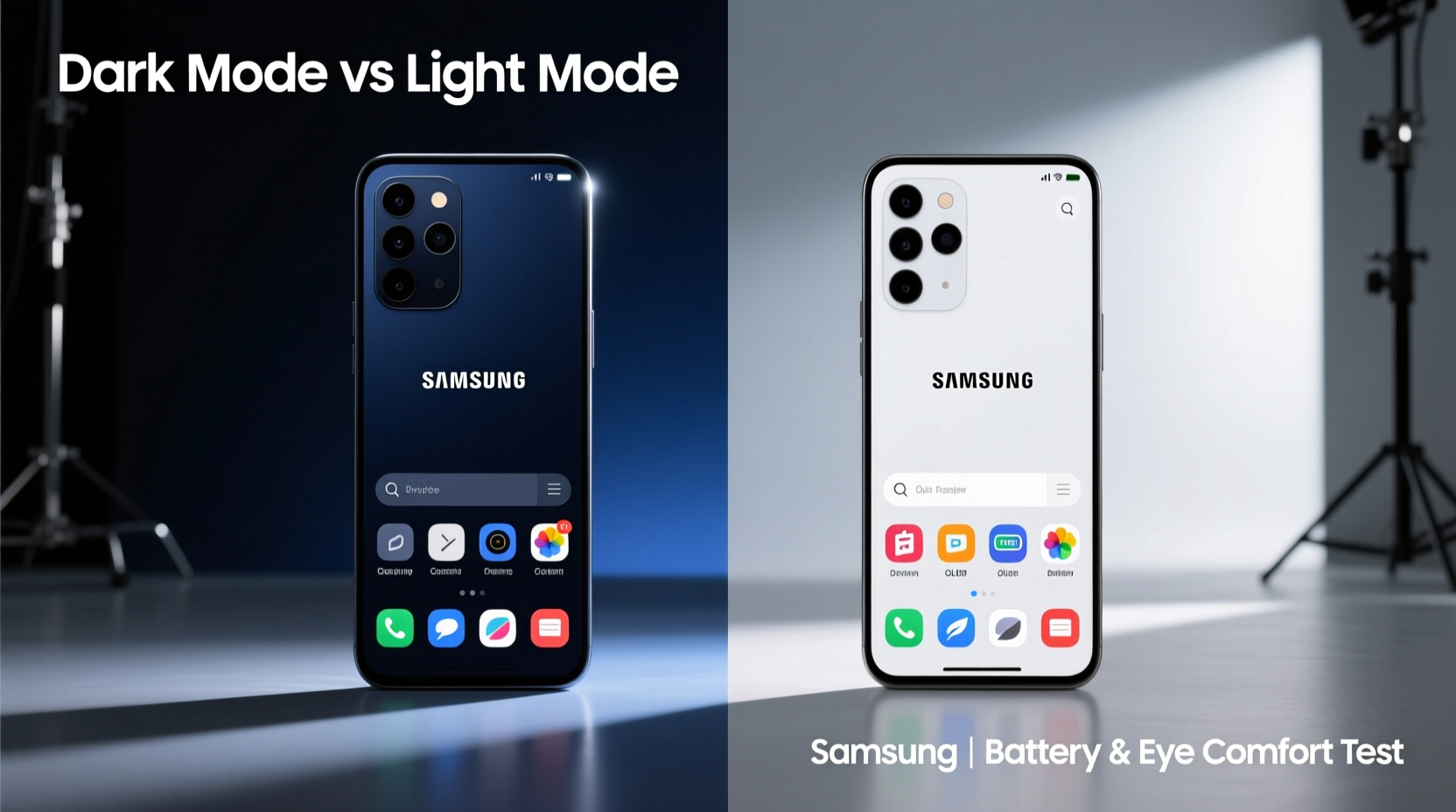 dark mode vs light mode on samsung is dark mode really better for your eyes and battery 2