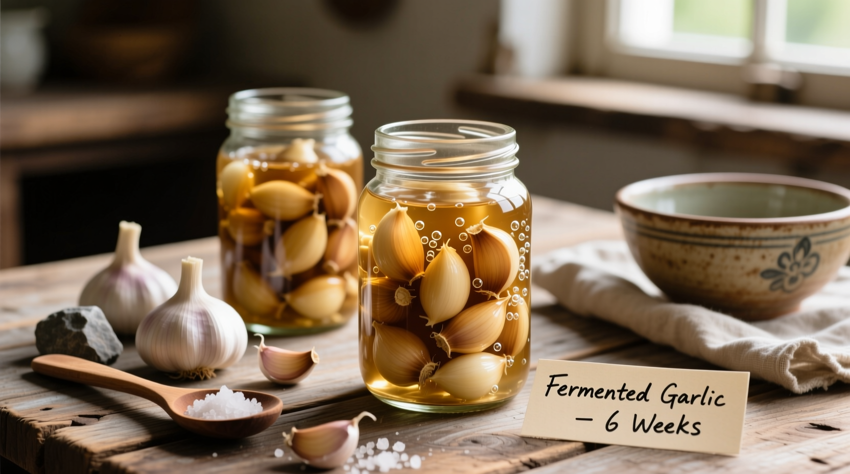 fermented garlic recipe