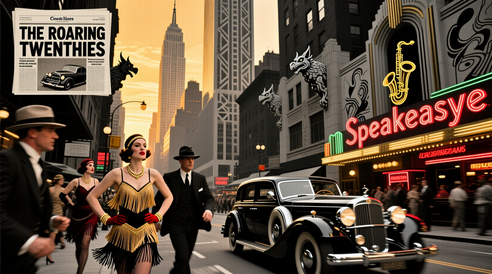 why were the 1920s called the roaring twenties a decade defined