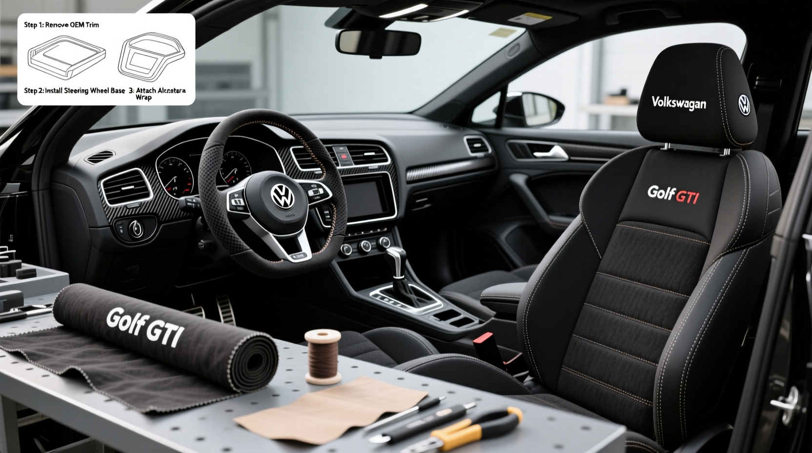 mk7 gti alcantara install