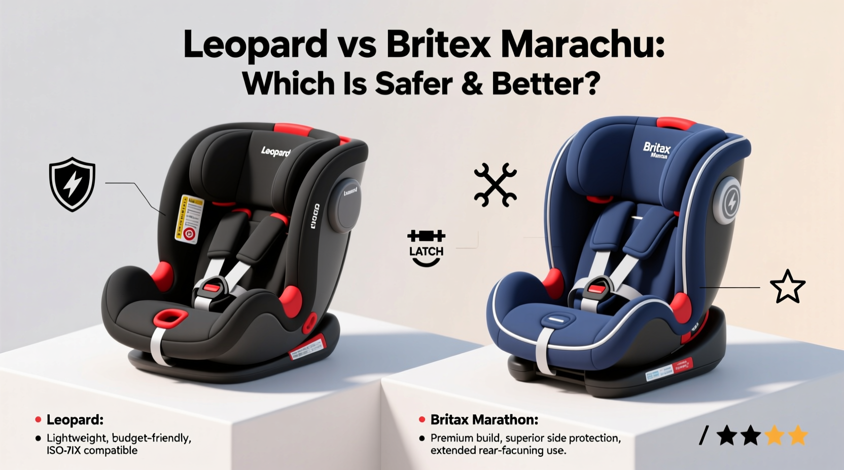 Leopard vs Britax Marathon: Which Is Safer & Better?