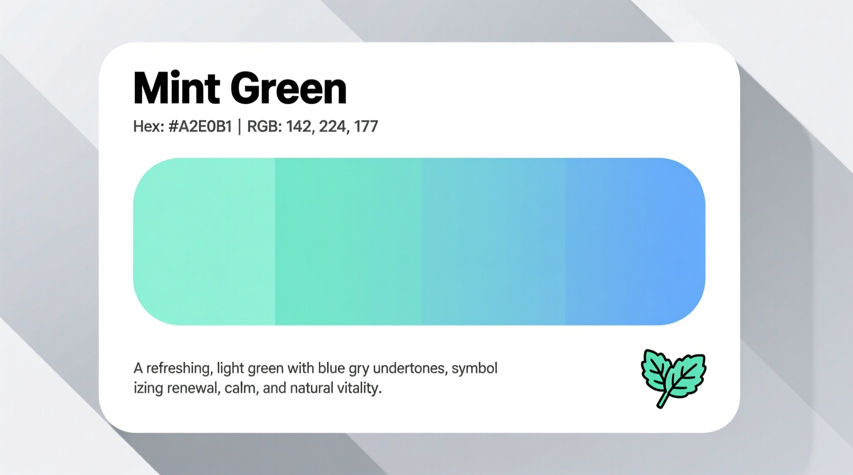 What Color Is Mint Green? Definition & Uses