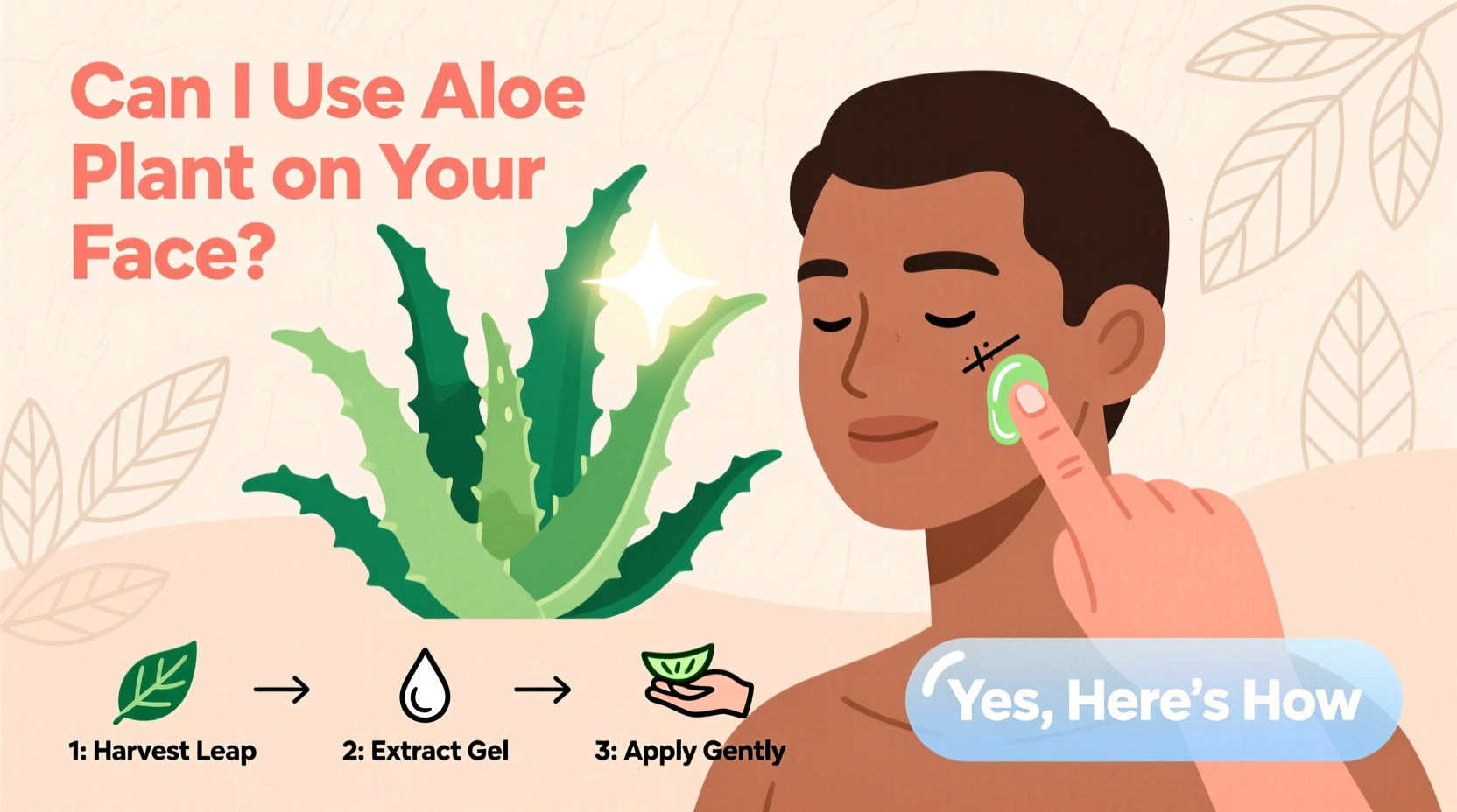 Can I Use Aloe Plant on My Face? Yes, Here's How