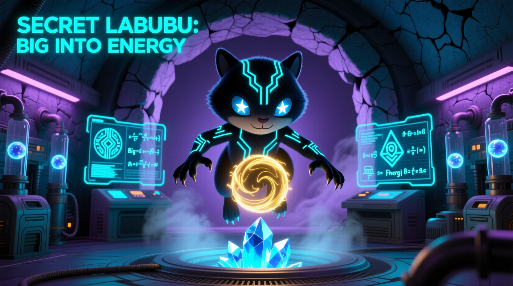 what is the secret labubu from big into energy