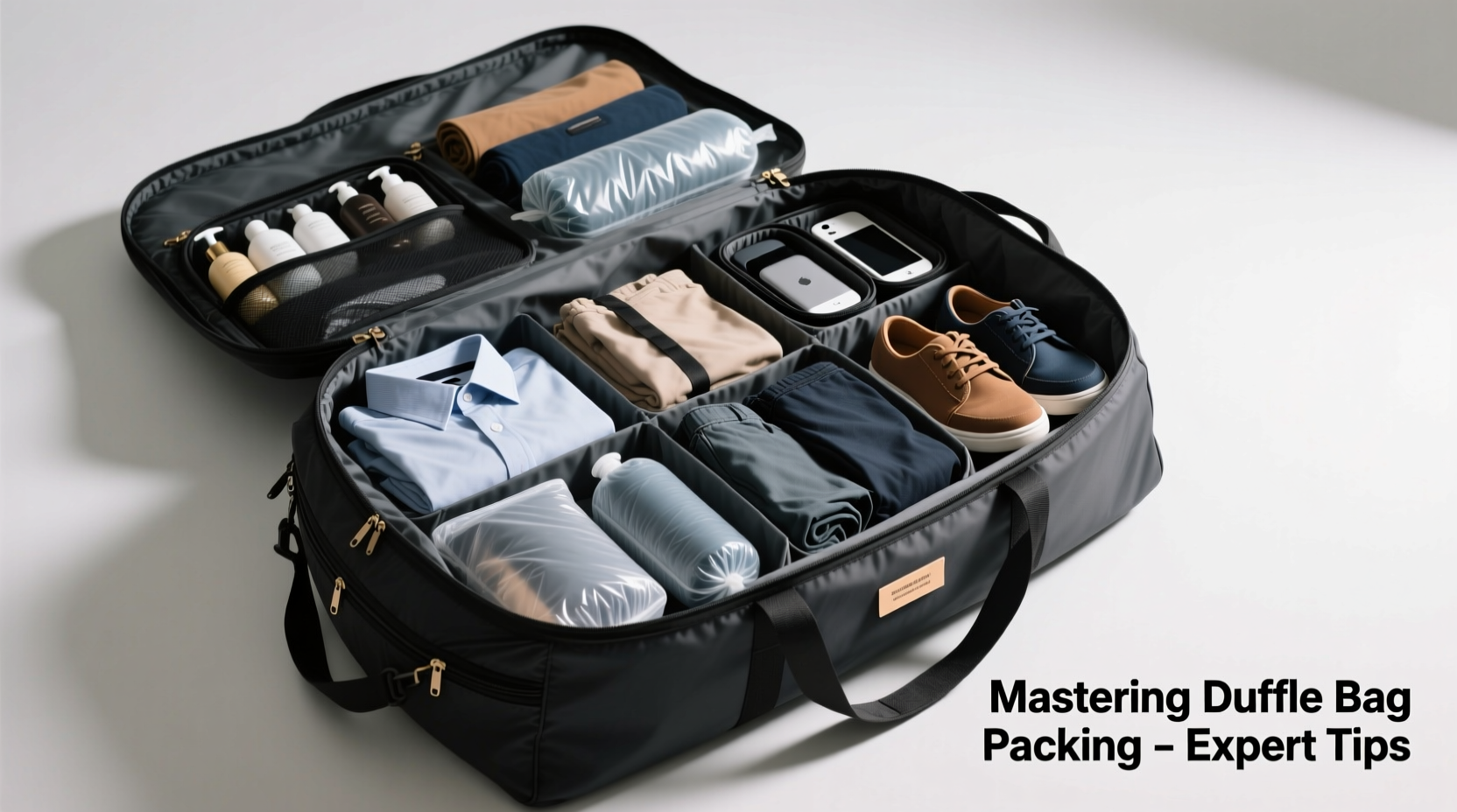 mastering large duffle bag packing expert tips for maximum space and organization