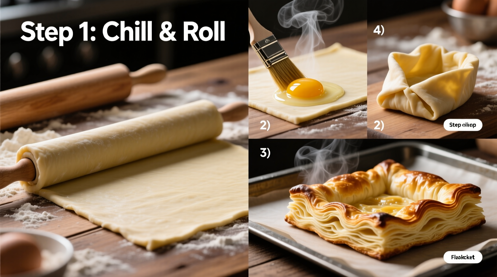 mastering vol au vent from puff pastry a step by step guide to perfectly flaky shells
