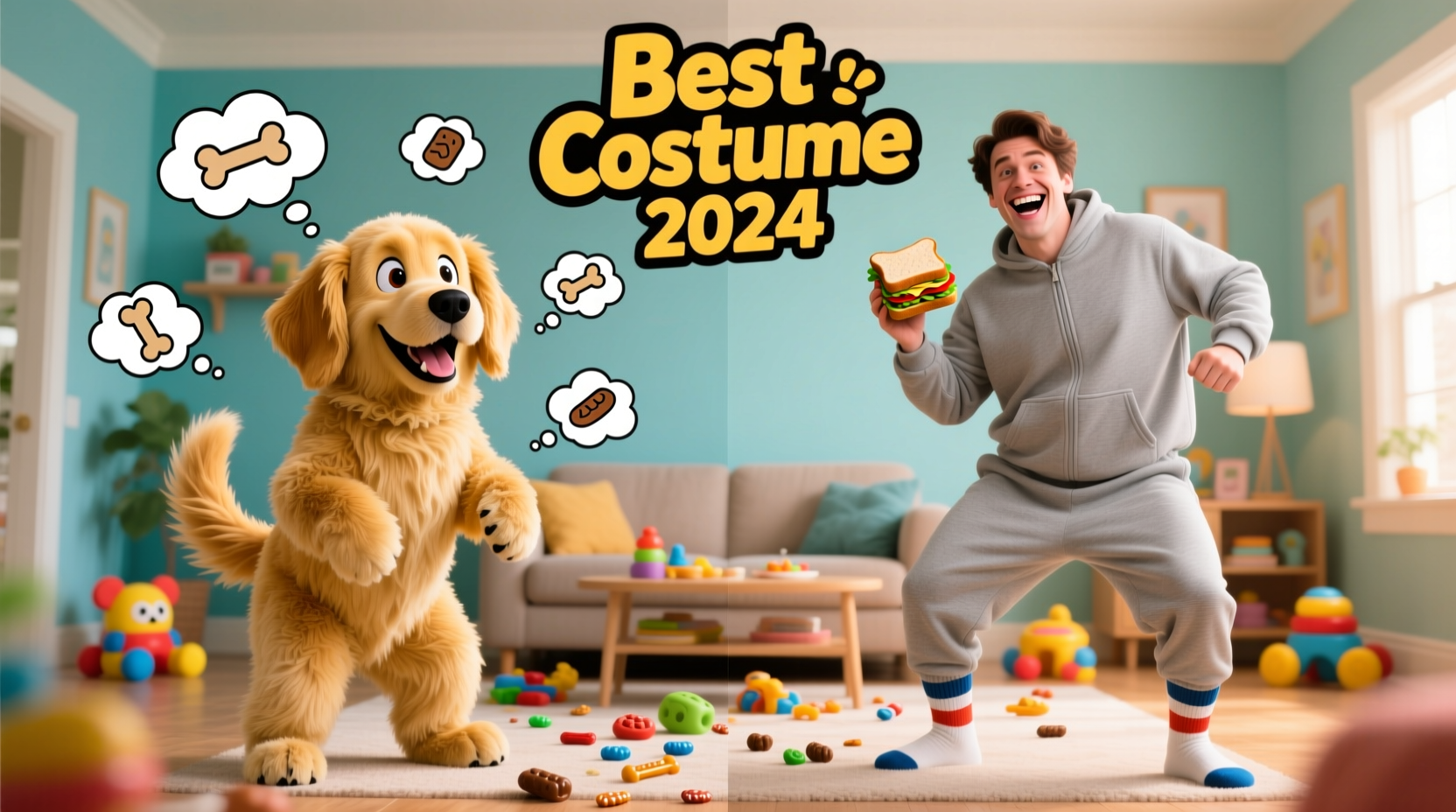 dog costume vs human costume which gets more laughs and treats