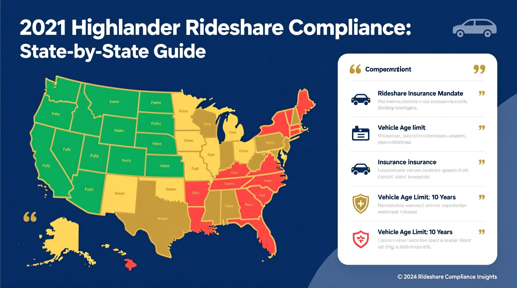 highlander 2021 rideshare compliance