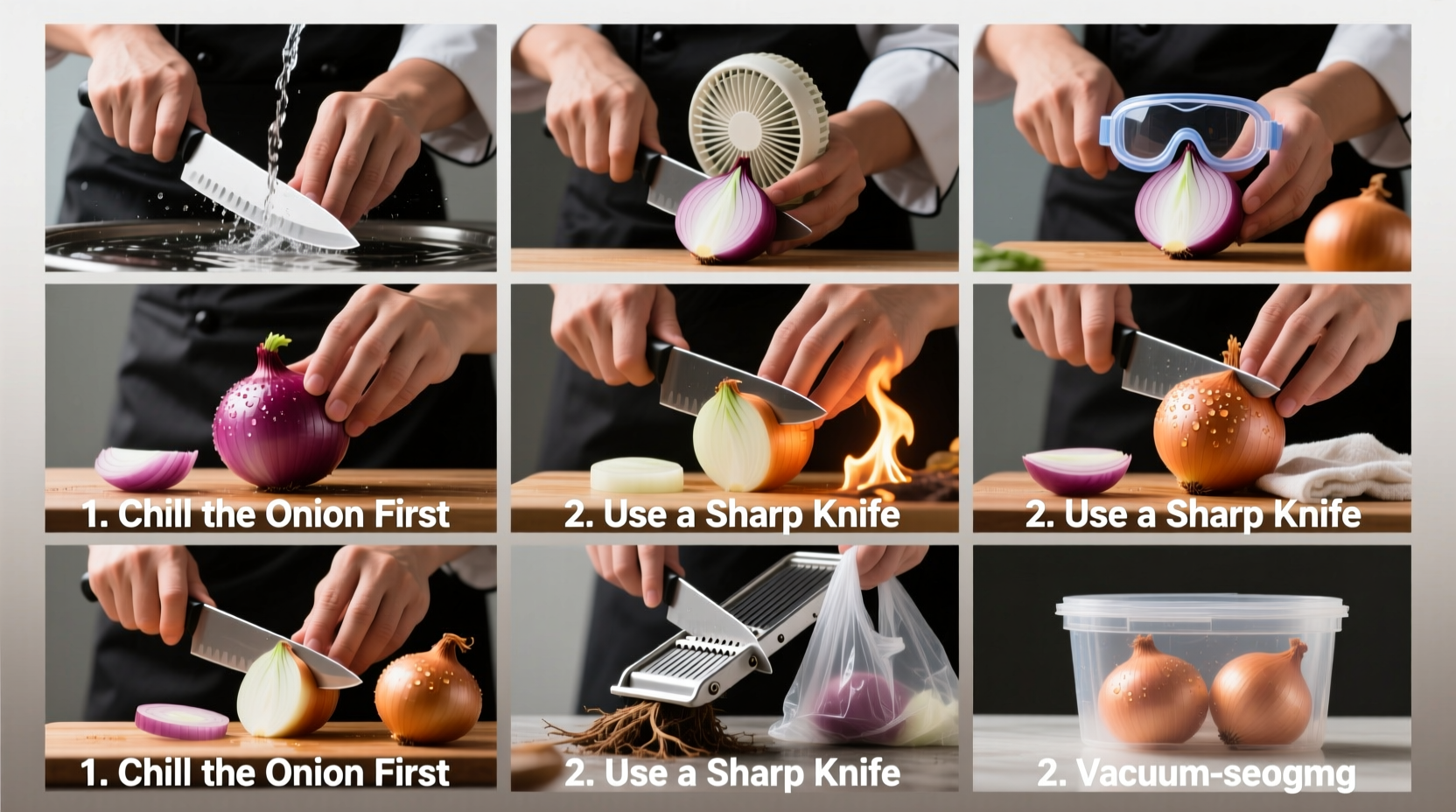 10 proven ways to cut an onion without crying