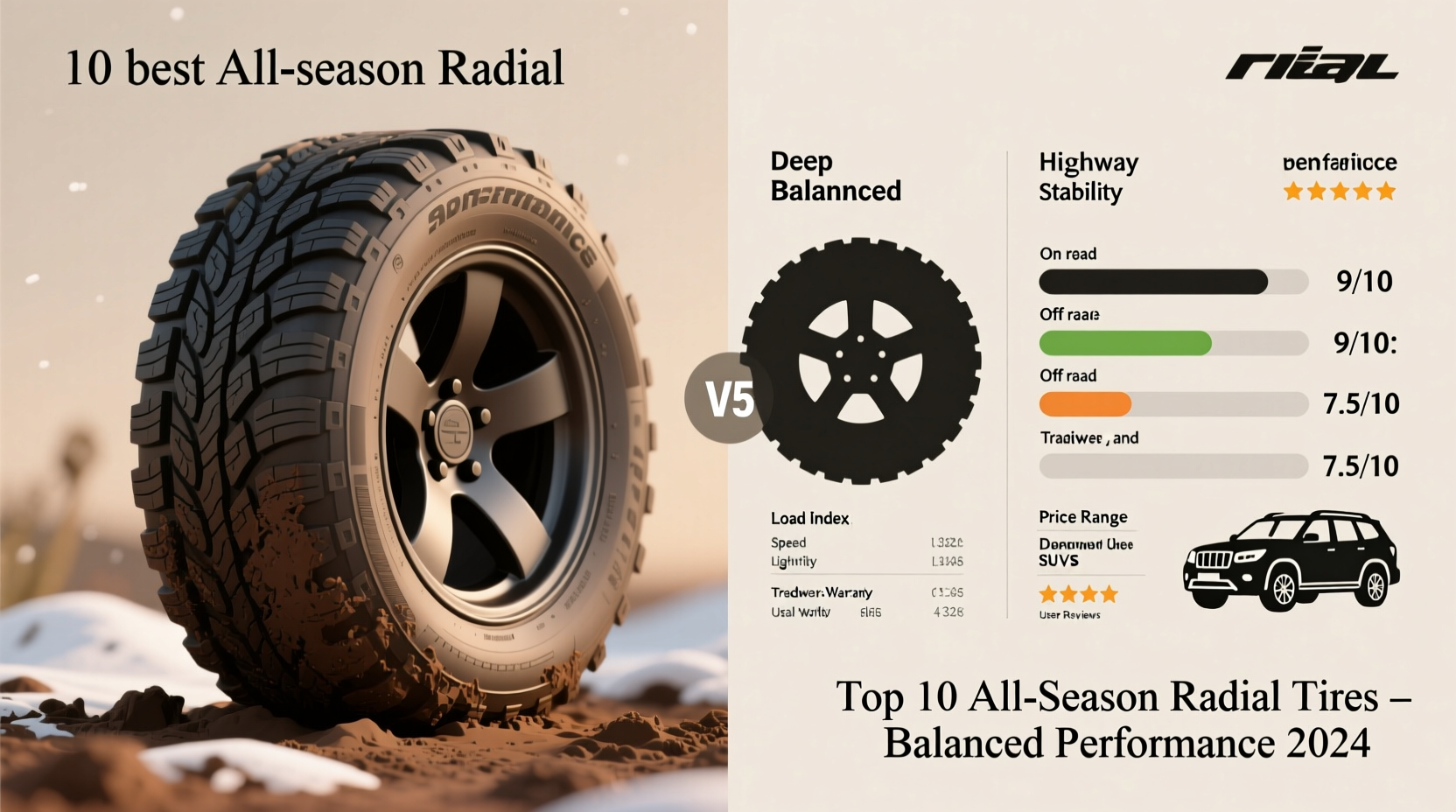Top 10 Best Rt Tires For Balanced Off Road On Road Performance