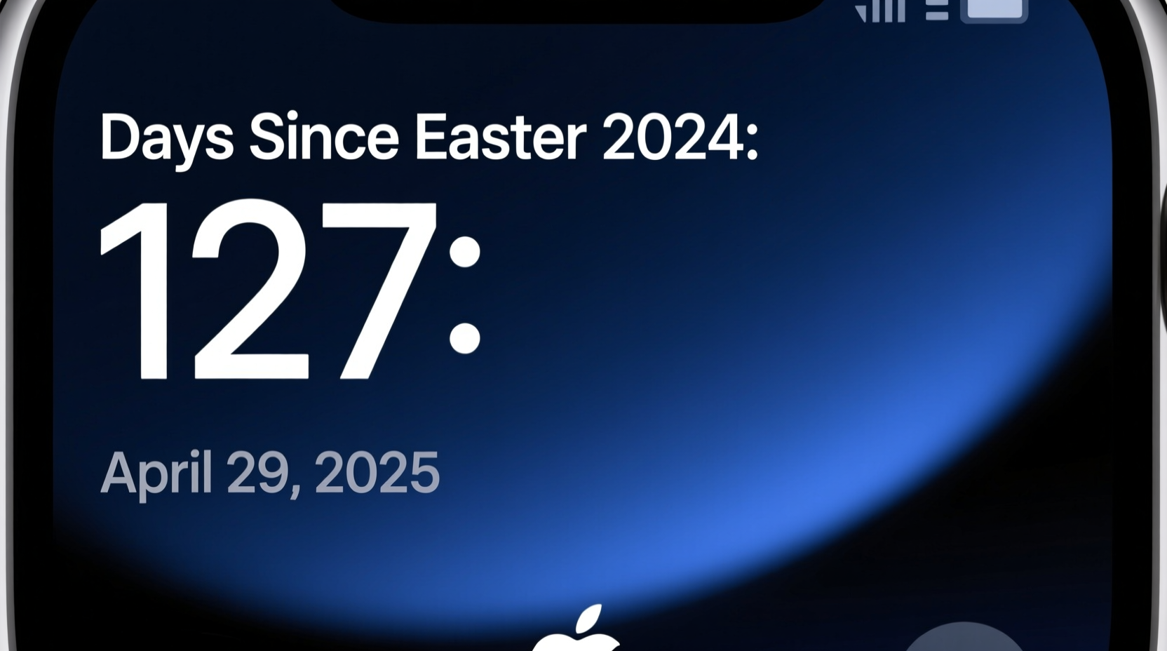 how many days has it been since easter 2024