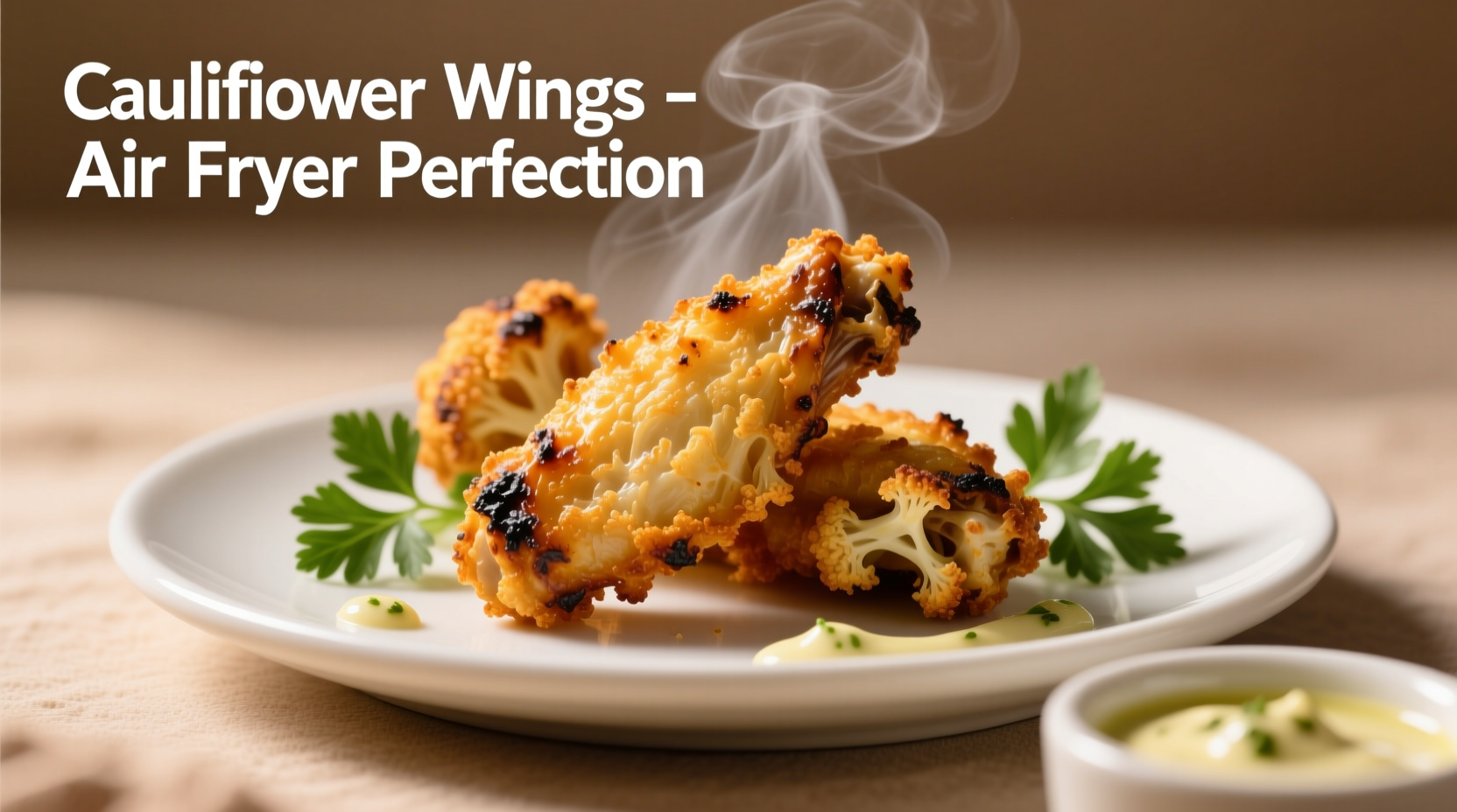 Perfect Cauliflower Wings Air Fryer Recipe in 20 Minutes