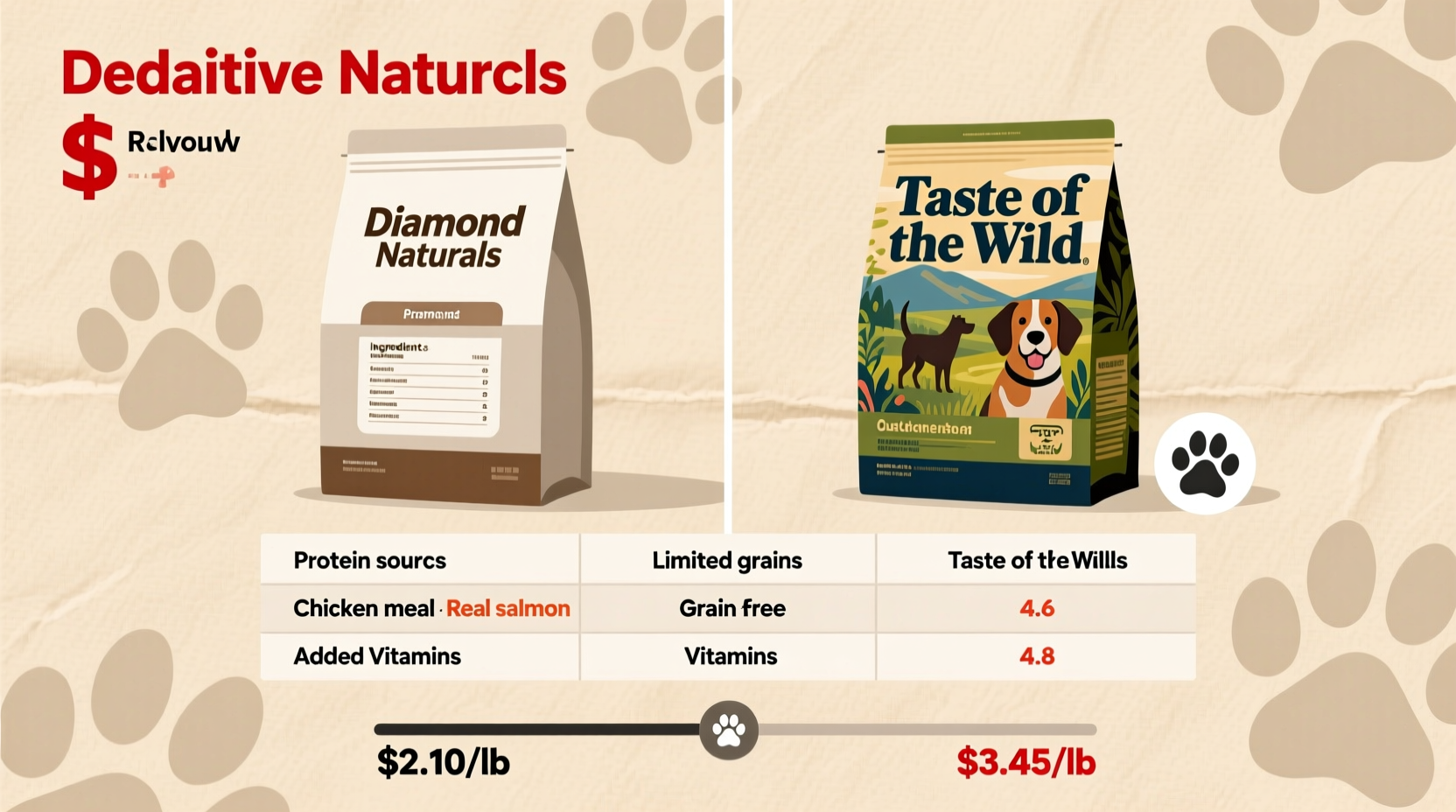 Taste Of The Wild Vs Diamond Naturals: Ultimate Dog Food Showdown