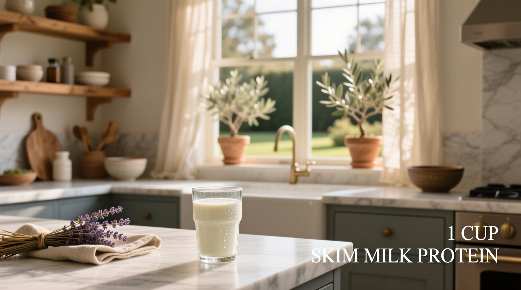 1 cup skim milk protein guide