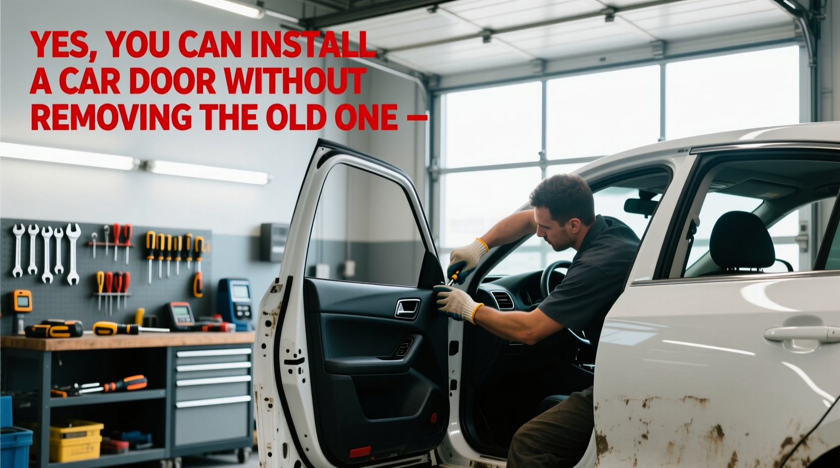 diy door install no removal