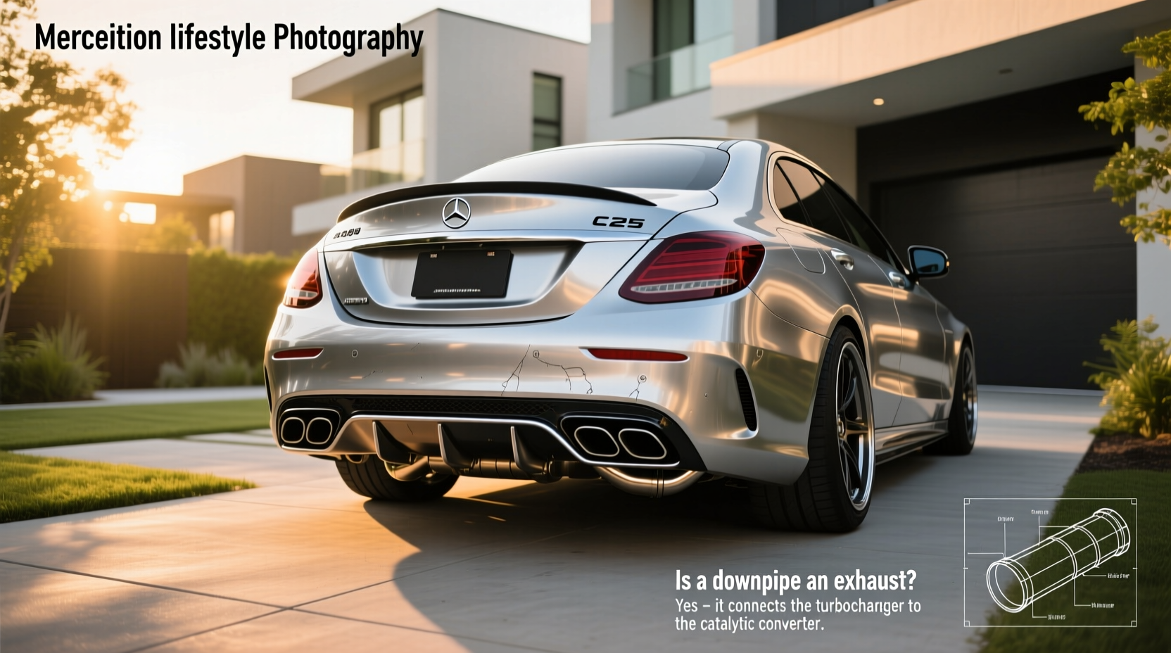 How to Choose Downpipe Mercedes C250, Is a Downpipe an Exhaust? Buying Guide