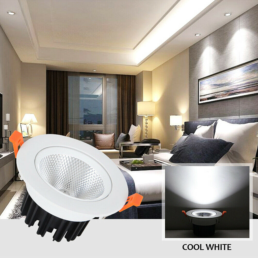 Home Decorative Recessed LED Ceiling Downlight Dimmable 6W 9W 20W