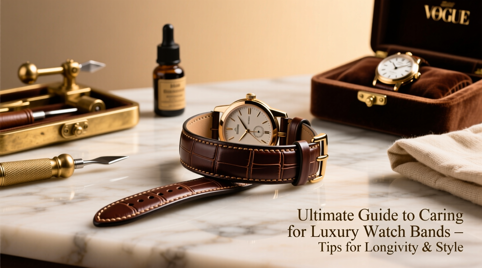 ultimate guide to caring for luxury watch bands tips for longevity and style
