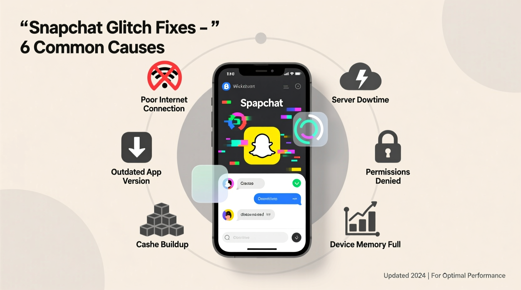 snapchat glitching troubleshooting tips common causes
