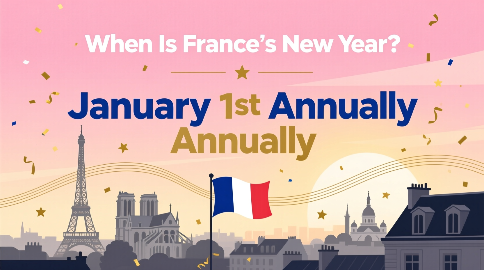 when is france new year