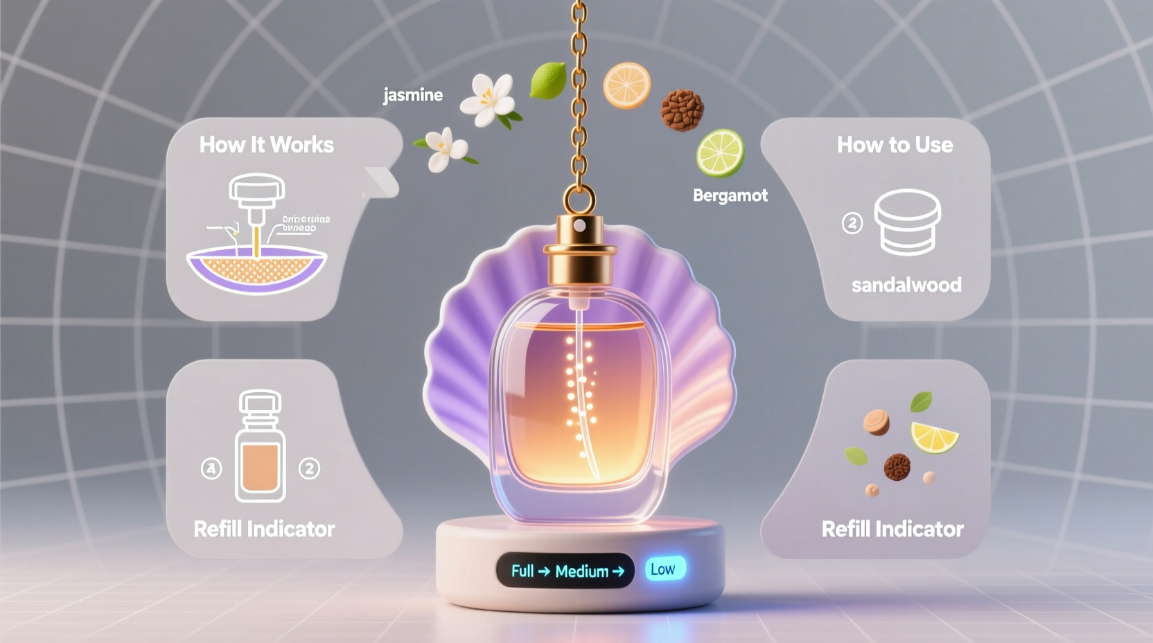 Refresh Shell Hanging Perfume: How It Works & How to Use It