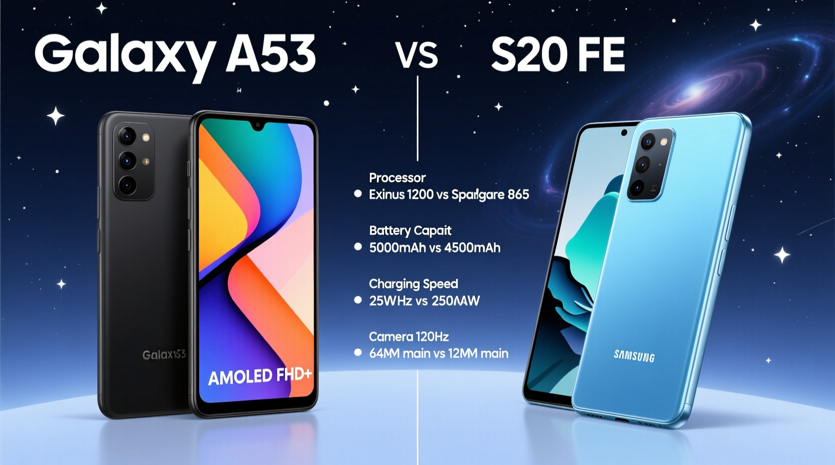 galaxy a53 vs s20 fe is the newer model really worth it