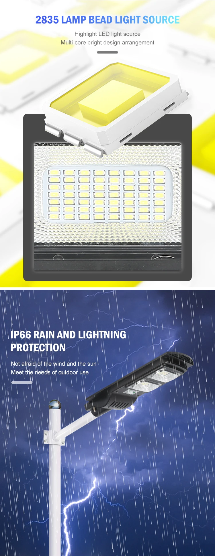 OKELI New Design Outdoor IP66 Waterproof 30w 60w 90w Integrated All In One Solar Led Street Light