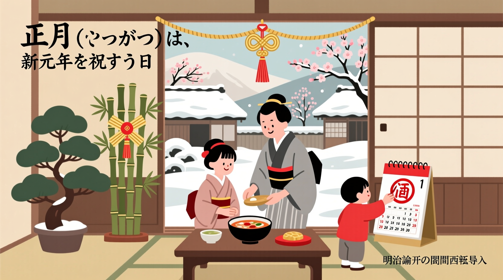 why does japan celebrate new year