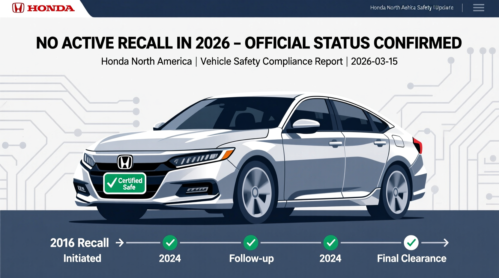 2016 accord airbag recall 2026