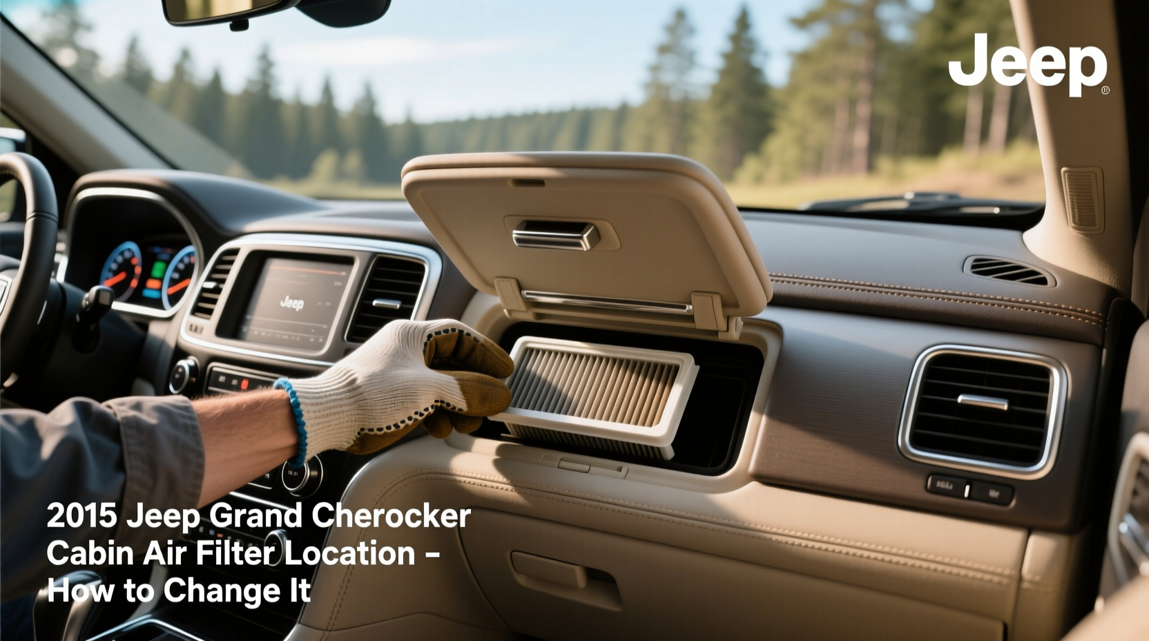 How to Change Cabin Air Filter on 2015 Jeep Grand Cherokee