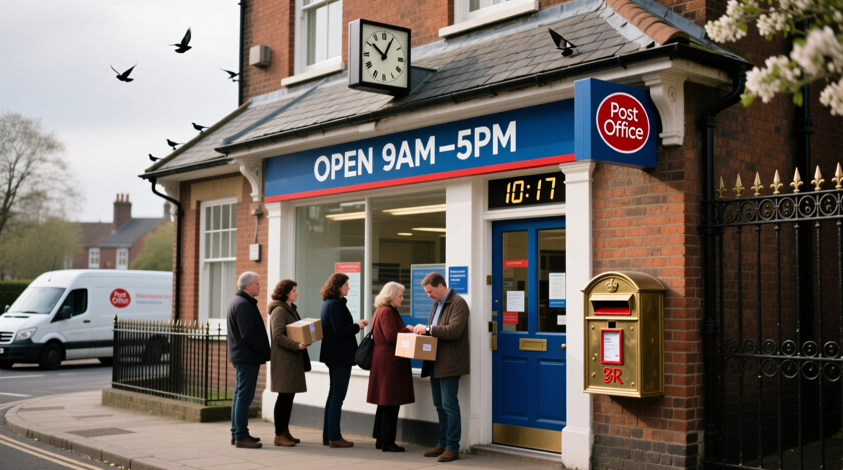 does the post office open on easter saturday