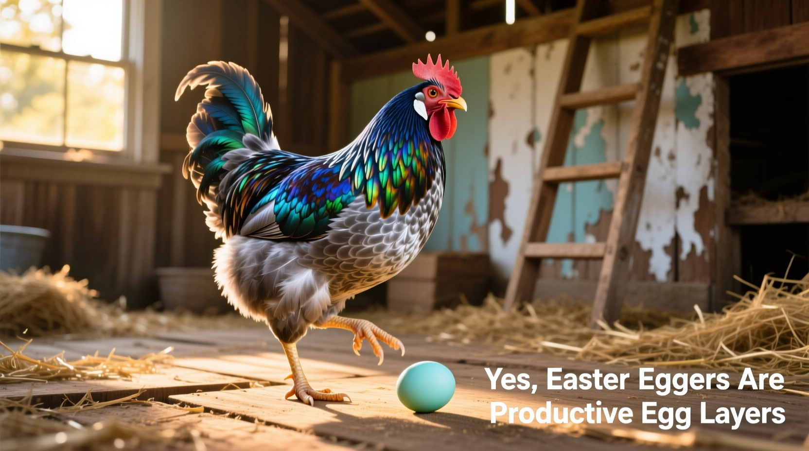 are easter eggers chicken egg production