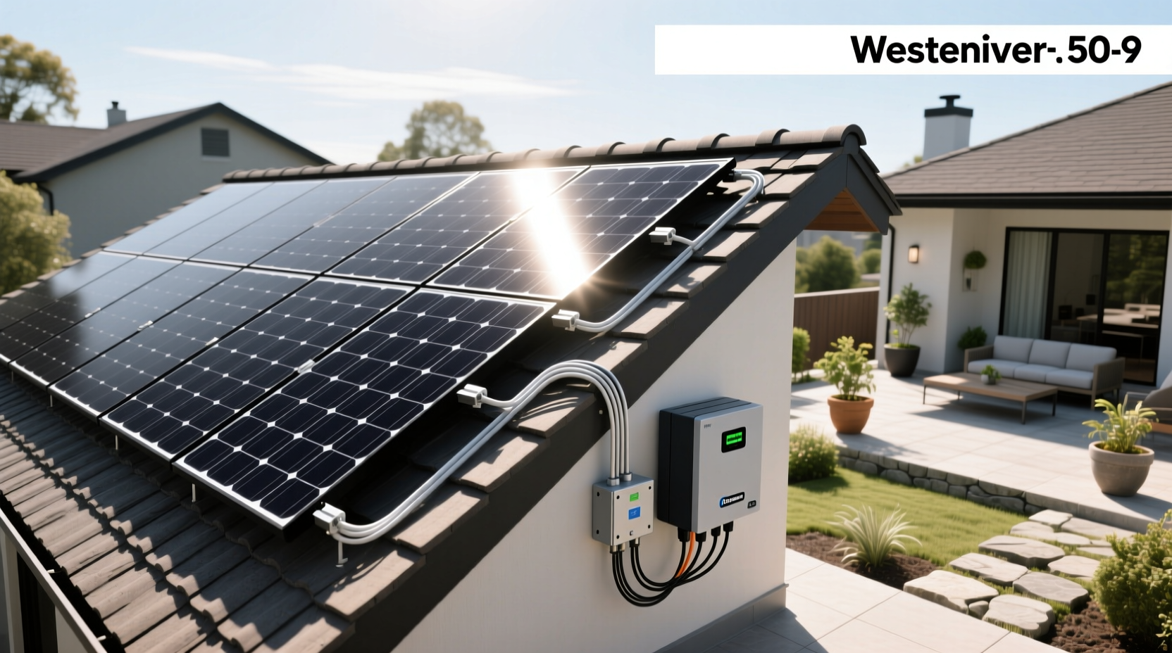 500w solar kit guide panel + battery + inverter