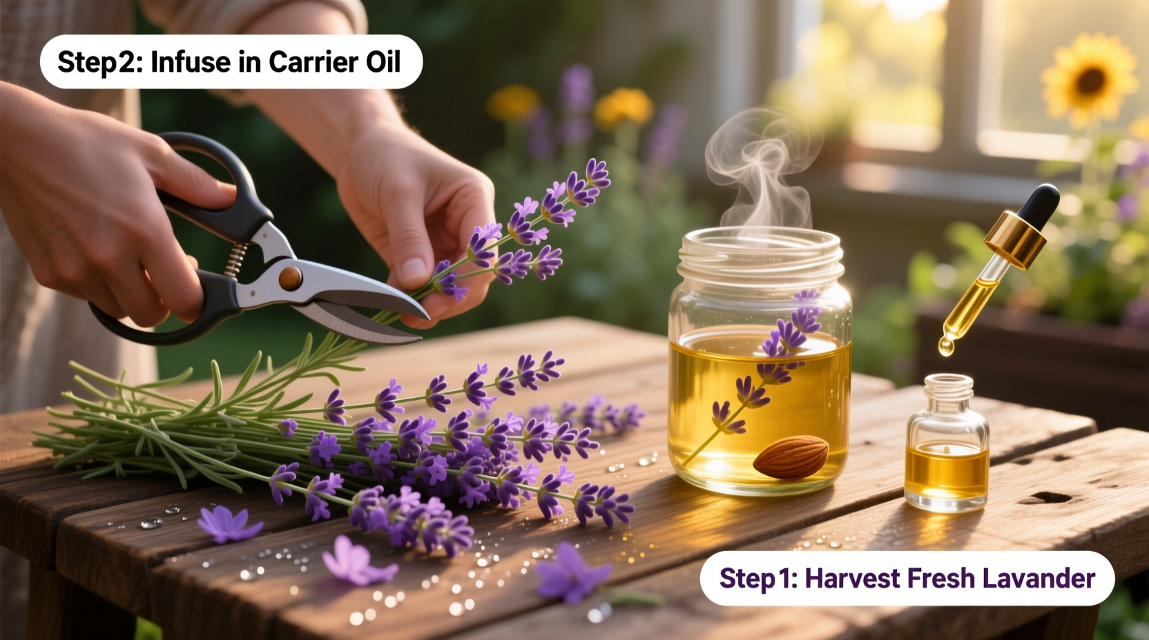 how to make lavender oil with fresh lavender