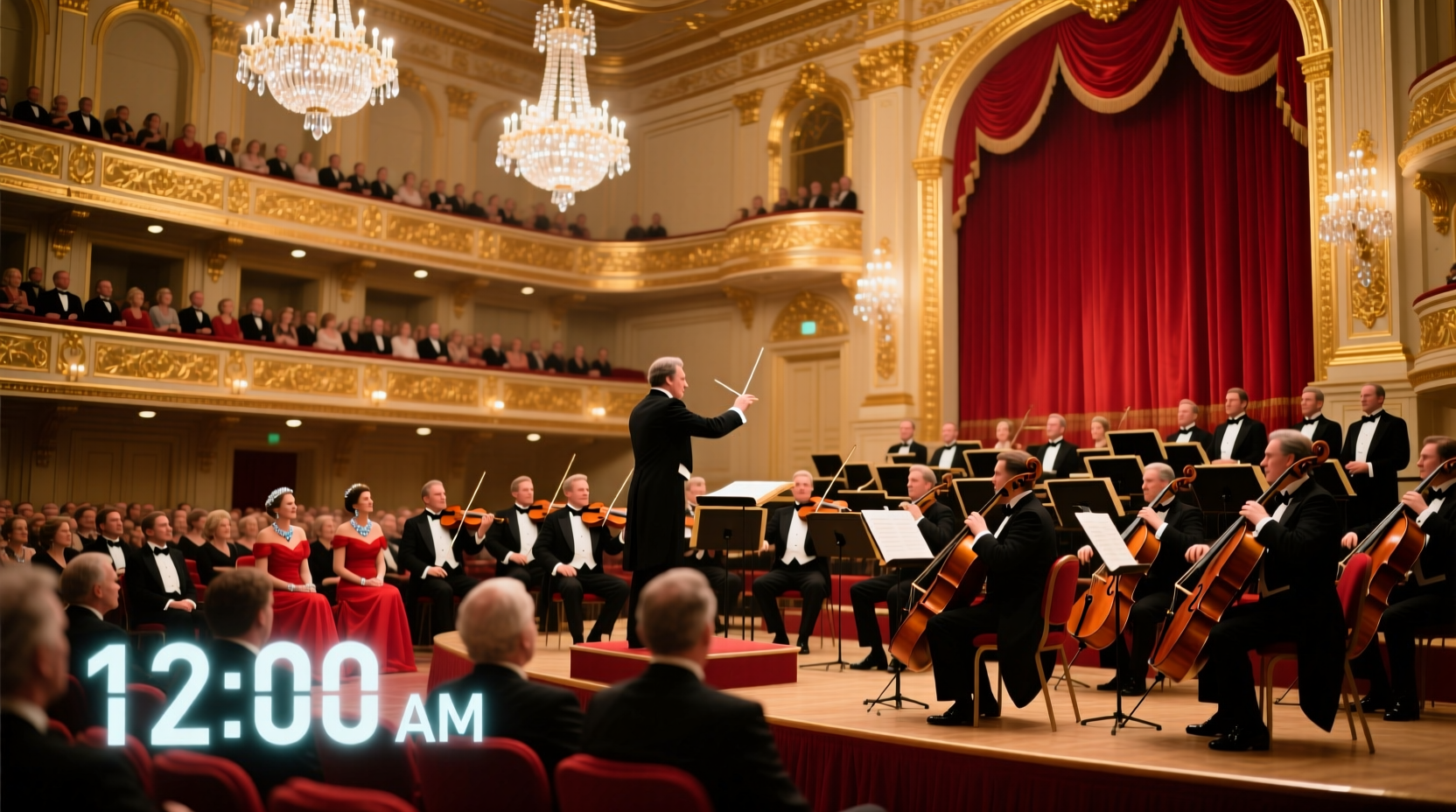 what time is the vienna new year concert