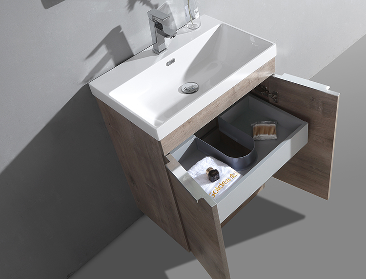 European style washroom storage vanity furniture bathroom cabinet