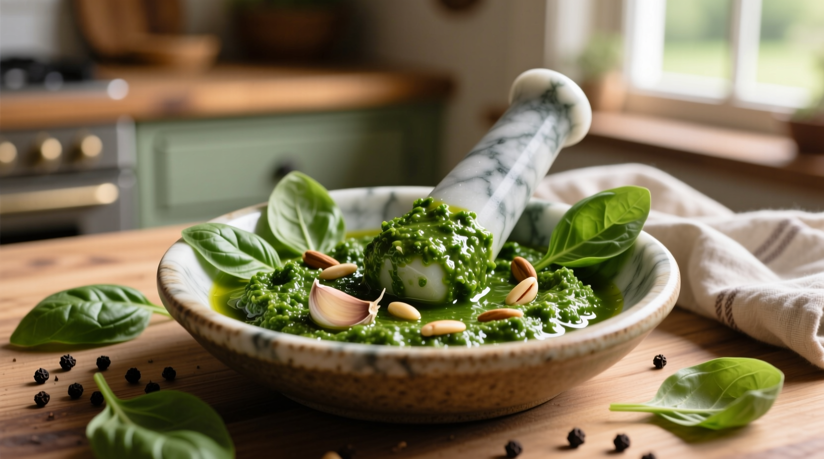 Spinach and Basil Pesto: Quick Recipe & Pro Tips