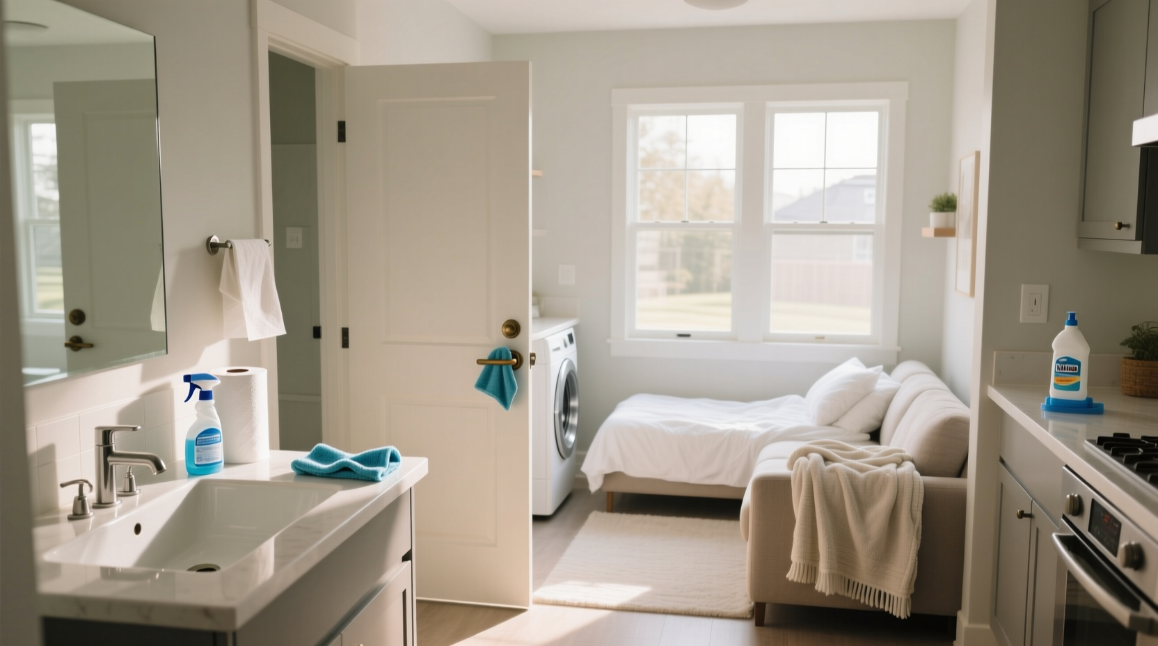 what to clean in your house after someone gets sick