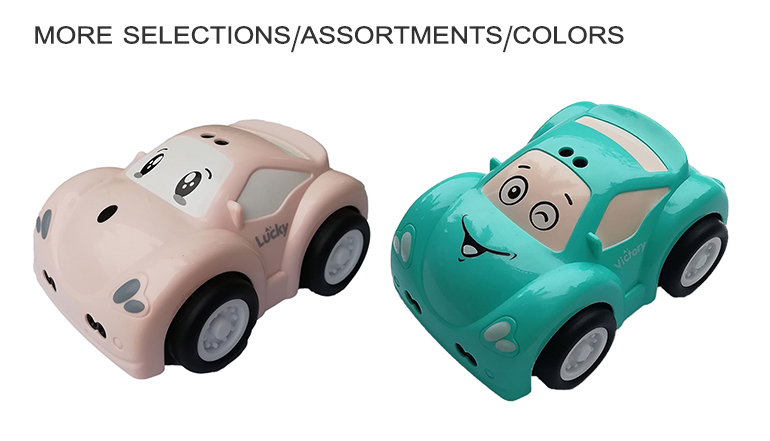 2022 New Coche Battery Operated Cartoon, 2 Function React Car Toys Magic