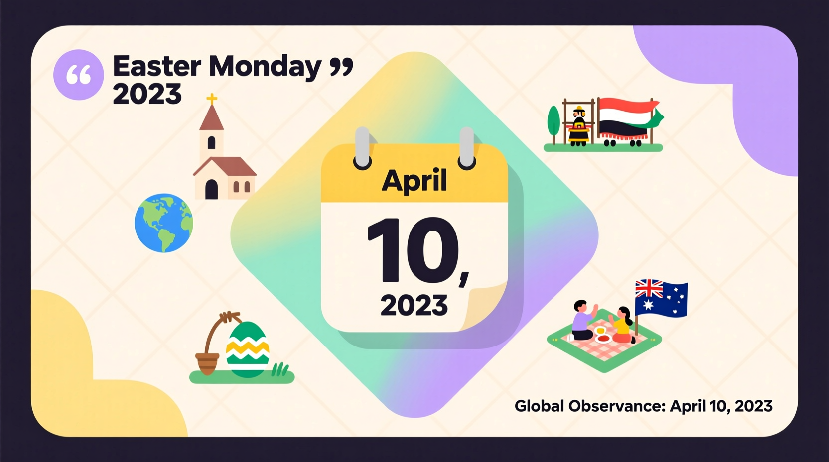 when is easter monday 2023