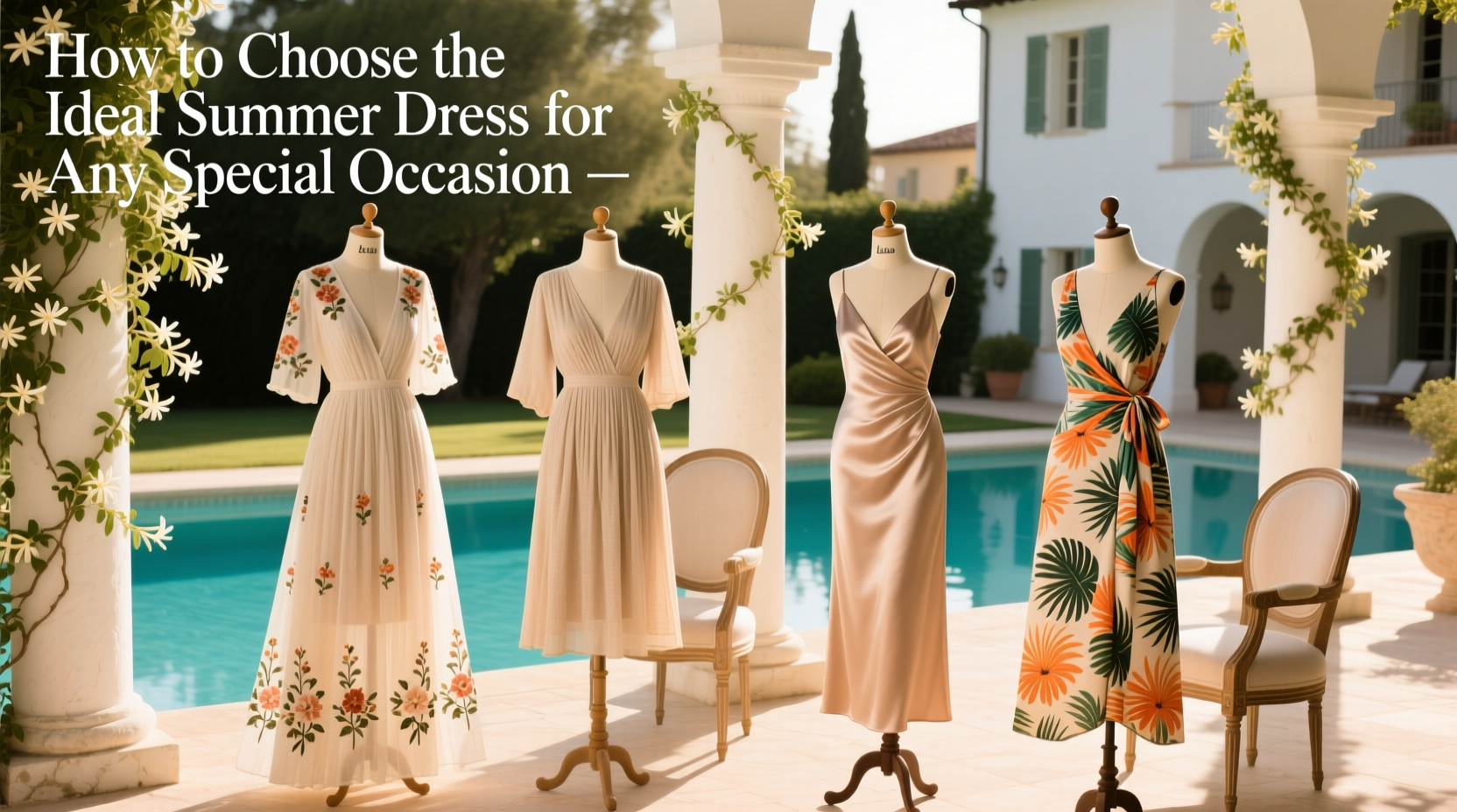 how to choose the ideal summer dress for any special occasion a style and comfort guide